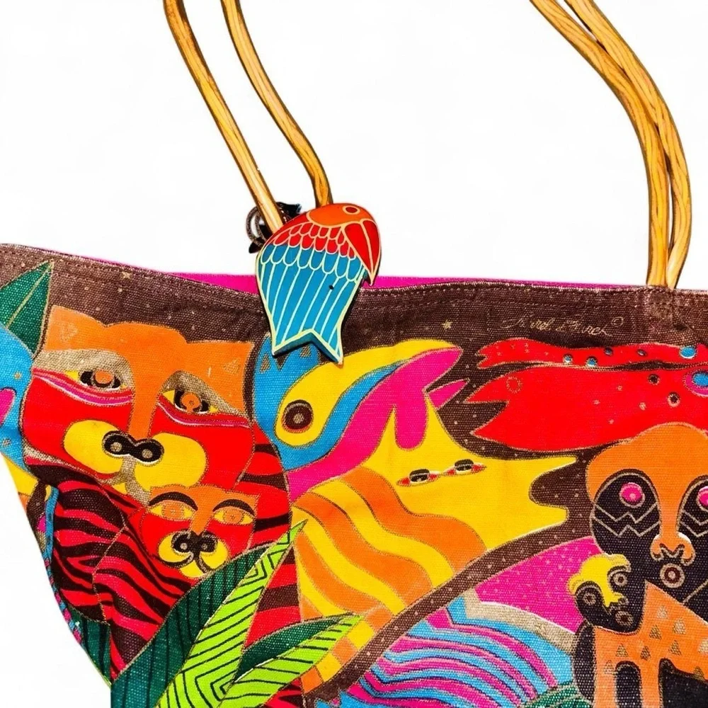 LAUREL BURCH Jungle Paradise Tote Bag